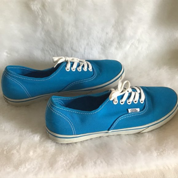 Vans Women's Turquoise Shoes - Picture 11 of 11